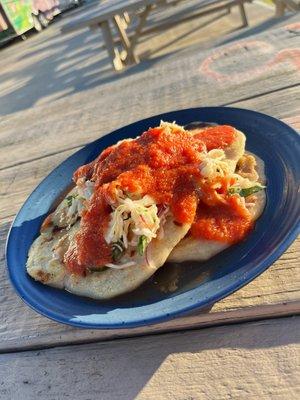 Pupusa plate