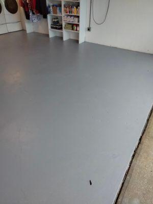 Recent garage floor painting job.