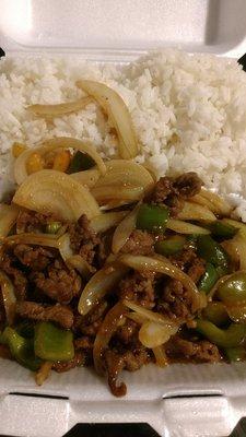 Pepper Beef @ Tai Tung Express (McAllen/Pharr, TX)