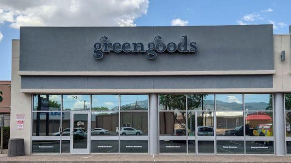 Green Goods - Albuquerque's dispensary storefront!