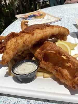 Fish and chips (French fries)