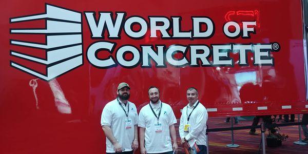 Reps at the World of Concrete Tradeshow