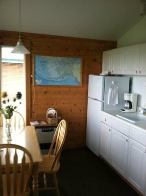 Kitchen in 4 Standard Cabins.