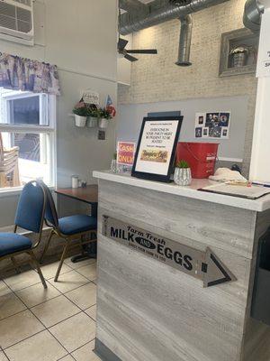 Hostess stand