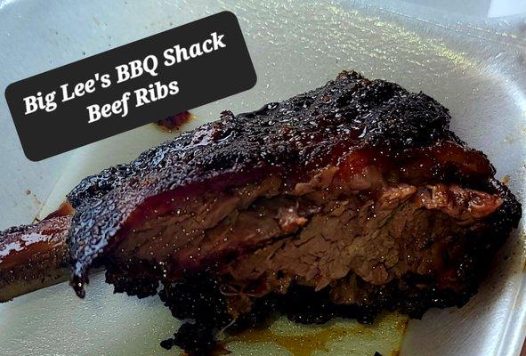 Big Lee's BBQ Shack Beef Ribs