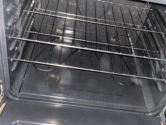 Cleaned Oven