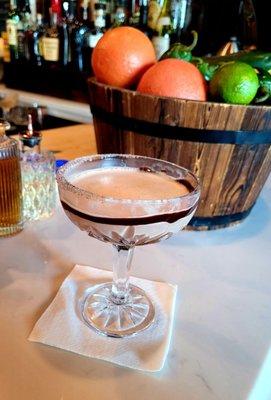 Chocolate martini