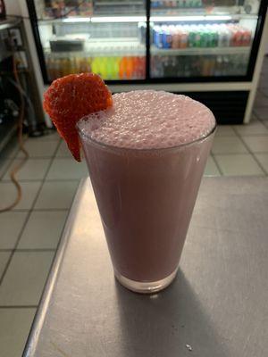 Strawberry milkshake