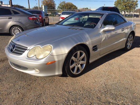 2003 Mercedes SL500