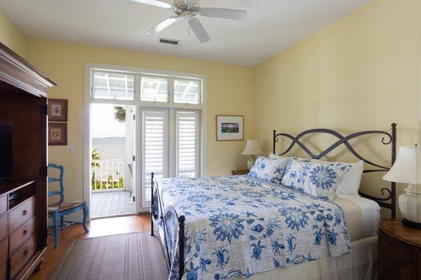 Master bedroom of cottage