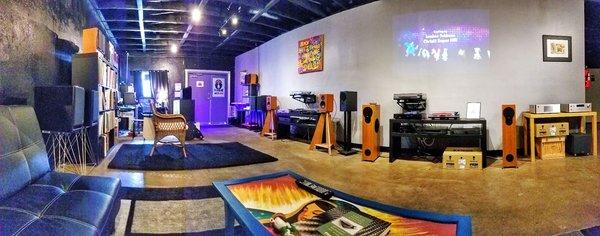 Interior of hifi store