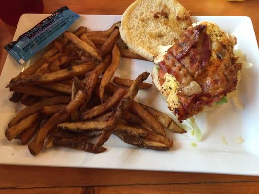 Grilled Chicken with Hand-cut Fries