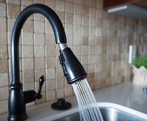 Gooseneck faucet