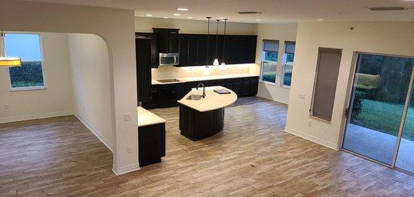 Kitchen and Flooring Installation