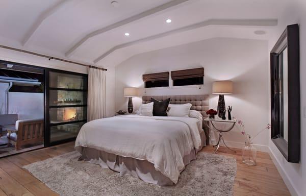 Master Bedroom at Dana Point project