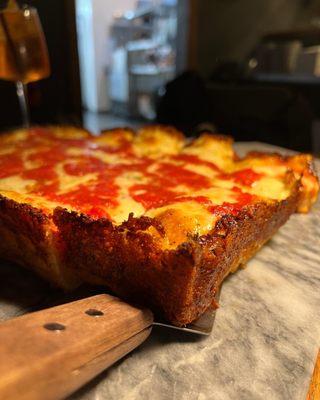 Detroit Style Pizza