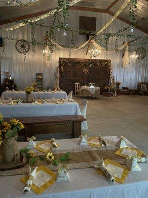 Sunflowers and Summer time weddings