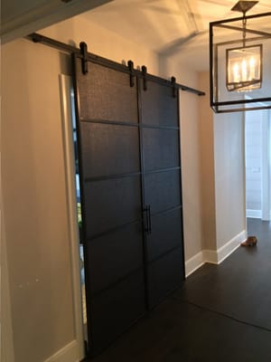 Indoor/outdoor custom doors