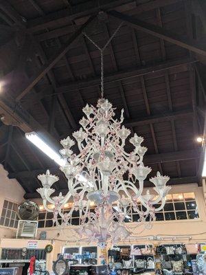 Massive chandelier