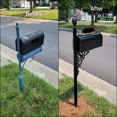 Mailbox replacement