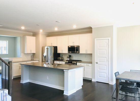 Kitchen after photo