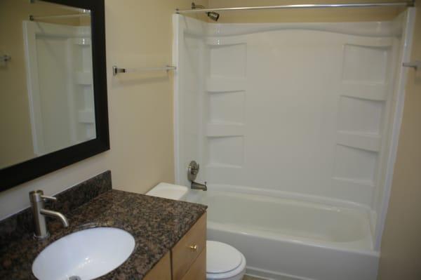 Remodeled bathroom