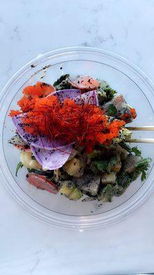 make-your-own poke bowl