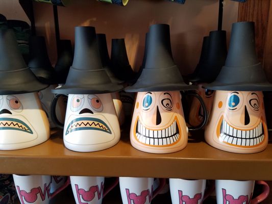 Nightmare before Christmas mugs