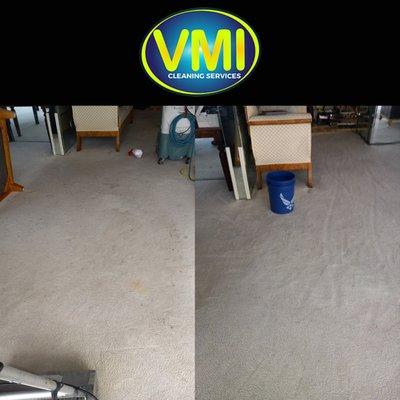 Before & After Carpet Cleaning