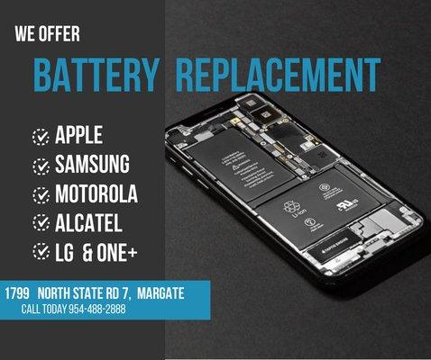 iPhone Battery Replacement - A a Low Price. .We Also offer 90 Days warranty on all Batteries terms and conditions apply!