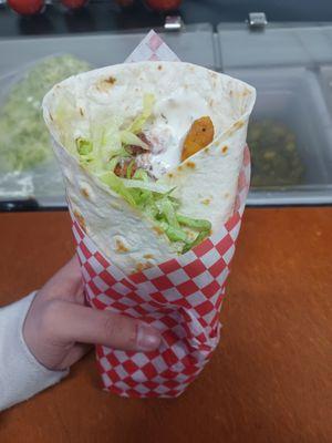 Chicken bacon ranch wrap