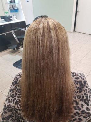 Highlights by Katrina at touch nd glow on panama and stone