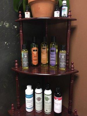 We have 10+ different type of Luxury Massage oil available