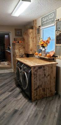 Laundry custom remodeling