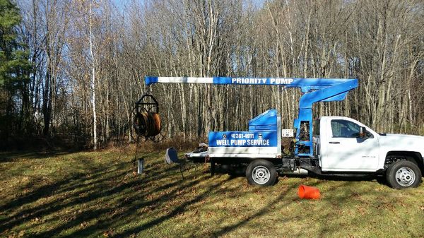 If we can get within 10 ft of your well your water pipe will never touch the ground