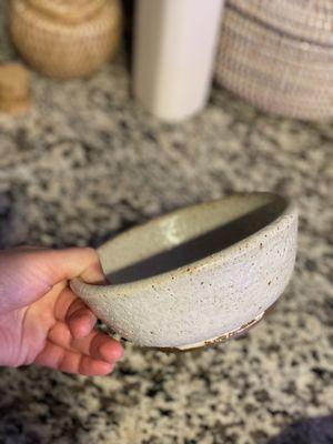 Bowl made by Toros