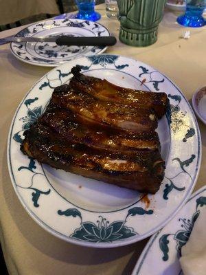 BBQ ribs l