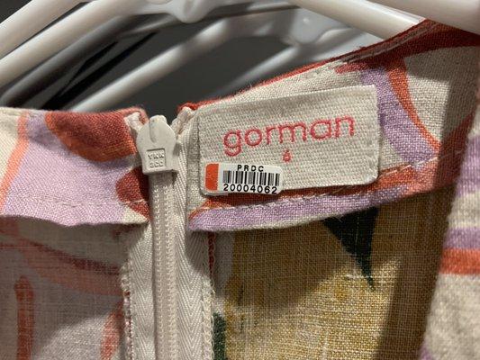 The permanent label they put on your clothing to ensure it never gets lost