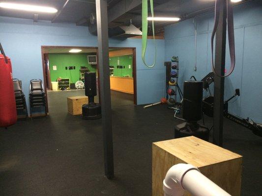 Functional fitness room.