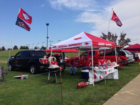 Great flags and tailgate flag poles