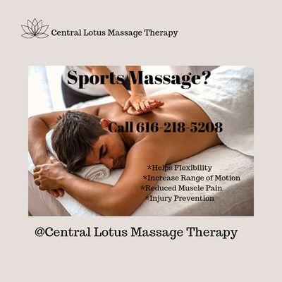 Sports Massage Benefits