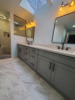 Master bathroom remodel