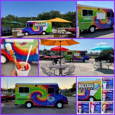 We are open now! Stop by and try a sweet treat. We have something for everyone. We are at 1637 south old hwy 141 Fenton Mo 63026 on the lot