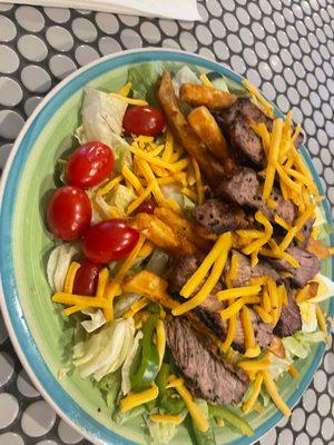 Steak salad