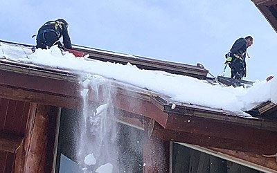 Rooftop Snow Removal