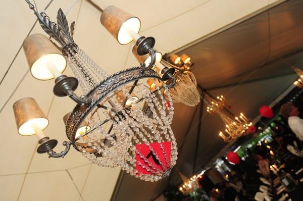 This is a great photo of one of our elegant Crystal Chandeliers!