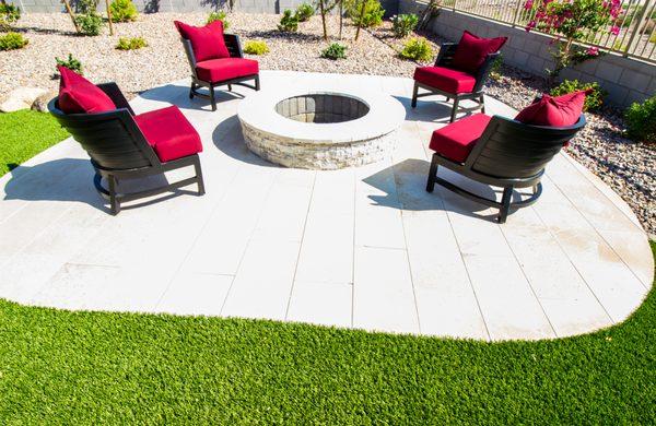 We can design custom paver patios and fire pits.