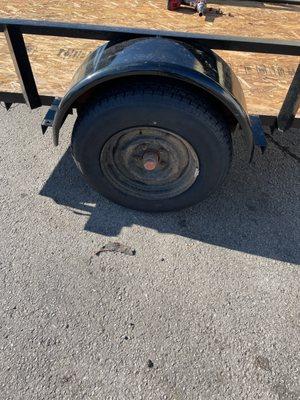 New Trailer Tire