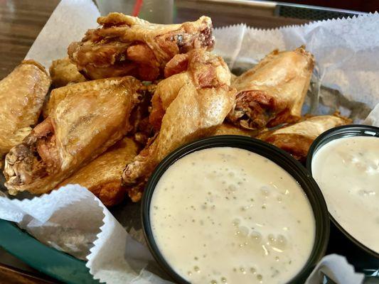 Crispy bone in wings