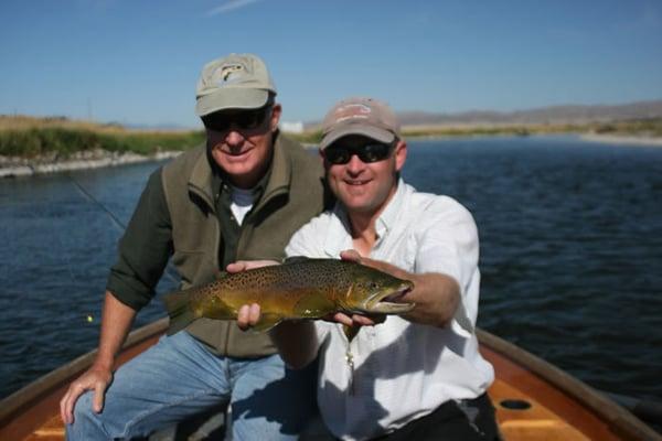 Another satisfied Montana Fly FIshing Guides, LLC. angler.